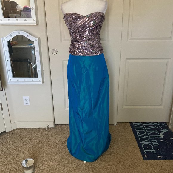 Starter and/or Halloween Modest Ariel Mermaid Costume - Picture 1 of 7